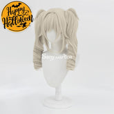 Game Genshin Impact Barbara Cosplay Wig Double Tails Cosplay Wig